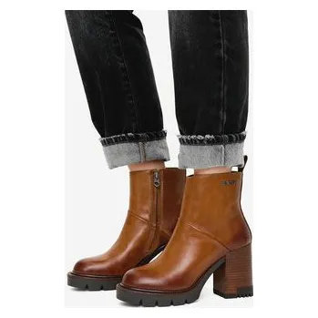 Dámské kozačky Polokozačky G-Star Raw CEO-WI34-CLEVELAND-01 Hnědá 37