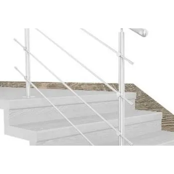 Schodiště Topstep Schodová bočnice Dub šedý 3163