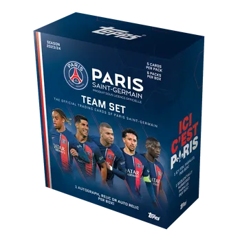 Karetní hra 2023/24 Topps Paris Saint-Germain Team Set Box