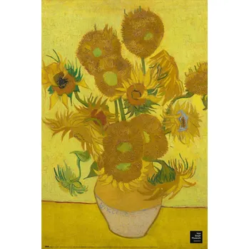 Obraz Plakát Vincent van Gogh Slunečnice bez rámu 61 x 91,5 cm