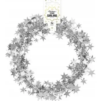 Vánoční dekorace Řetěz Hvězda 500 cm 1 ks