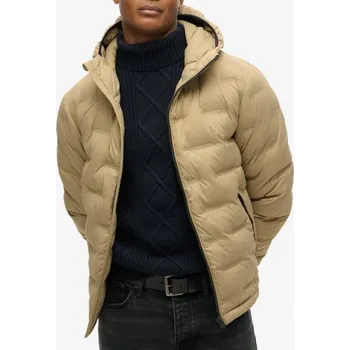 Pánská bunda Pánská zimní prošívaná bunda Superdry Superdry černá | kaki 3490622