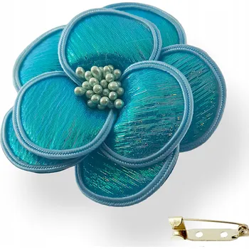 Brož Látková Květina Brož Ozdobná Spona