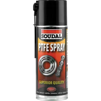 Teflonový sprej pro mazání a ochranu, PTFE Spray 400 ml SOUDAL
