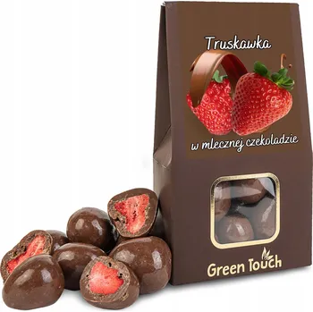 Sušené ovoce Jahoda lyofilizovaná v mléčné čokoládě 100 g, celý plod