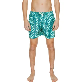 Pánské plavky Nike pánské plavky s geometrickým vzorem Nike Swim tyrkysová | světle zelená 3494150