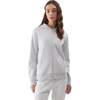 Dámská mikina 4F mikina s kapucí rozepínací sportovní tepláková hoodie vel M