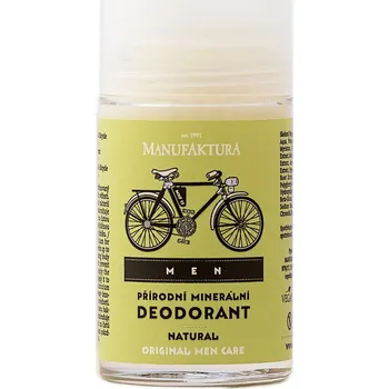 Manufaktura Pánský přírodní minerální deodorant MEN & BICYCLE 55 ml