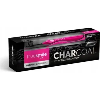 zubní pasta Sada Truesmile: Kartáček a zubní pasta s aktivním uhlím 100 ml