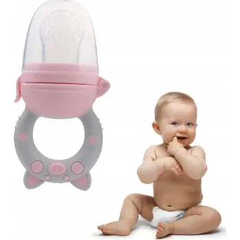 dudlíky 2 DUDLÍK KOUSÁTKO K JÍDLU OVOCE UČENÍ KRMENÍ