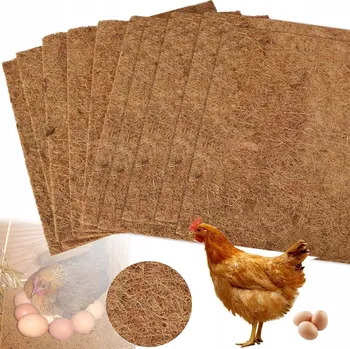 VELKÁ PODLOŽKA JAKO STELIVO DO KLECE PRO HLODAVCE 10 KS PRO SLEPICE, KŘEČKY