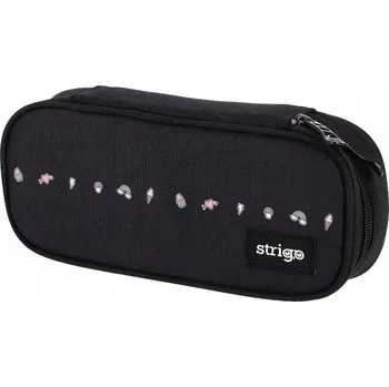 Penál PENÁL STRIGO , školní aktovka, černá, dívčí