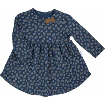 Dámské šaty Tmavě modré Šaty Nicol 92 Sonia s dlouhým rukávem