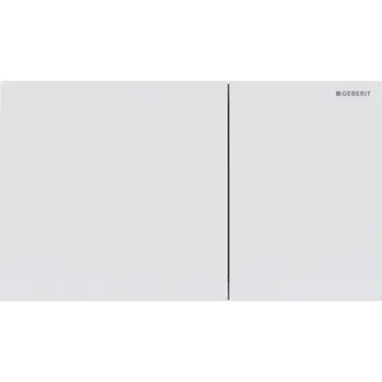 Splachovací tlačítko GEBERIT SPLACHOVACÍ TLAČÍTKO SIGMA70 BÍLÉ MATNÉ