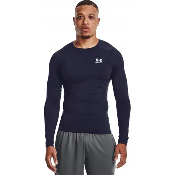Pánské tričko Under Armour tričko s dlouhým rukávem 1361524 kulatý výstřih velikost 3XL