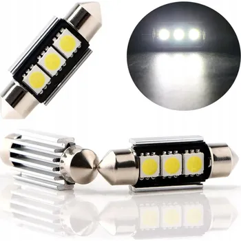 Autožárovka LED žárovky C5W/C10W/C3W 36mm trubičkové CANBUS