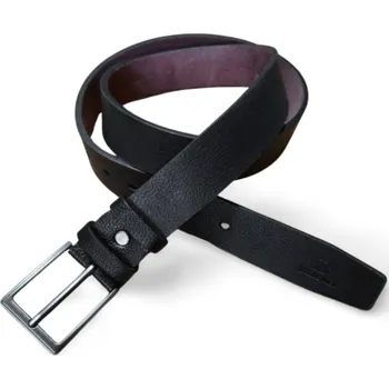 Opasek Kožený opasek černý délka: 138 cm