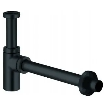 Sifon Kludi ozdobný umyvadlový sifon 32 mm černý 100203900