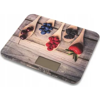 Kuchyňská váha Kuchyňská VÁHA skleněná elektronická plochá 15 kg precizní LCD pro potraviny