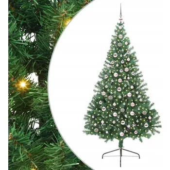 Vánoční stromek Umělý vánoční stromek se světly, zelený