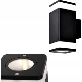 Venkovní osvětlení Venkovní nástěnné svítidlo Kaja černé GU10 28 W