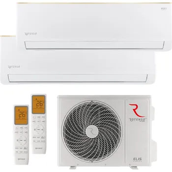 Klimatizace Rotenso Multisplit 2x Roni White výkonný pro 60m2 do bytu WiFi 5,2KW