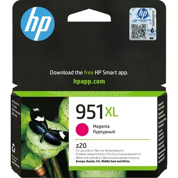 HP 951XL Magenta Ink Cart, 17 ml, CN047AE (1,500 pages)