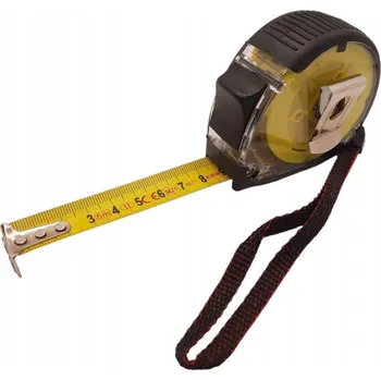 metr Svinovací metr 5m Oboustranný měřicí pásek 19mm