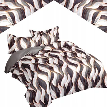 Povlečení POVLEČENÍ FLANEL 200x220 + 2 POVLEČENÍ NA POLŠTÁŘE, TEPLÉ, IDEÁLNÍ PRO CHLADNÉ VEČERY