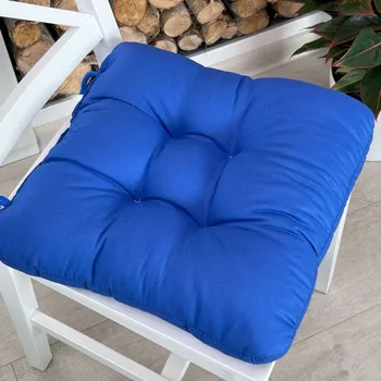 Podsedák Písecké lůžkoviny Sedák na židli - Modrý