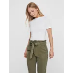 Bílé tričko VERO MODA Panda - Dámské Vero Moda bílá | kaki 2725832