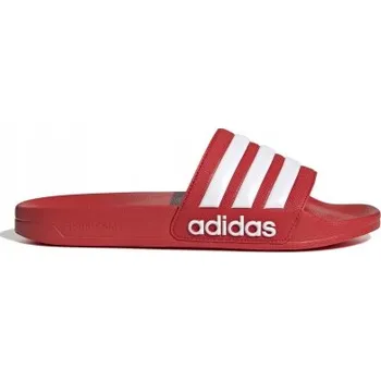Dámské pantofle Adidas adilette Sprchové pantofle GZ5923 bazénové Nazouváky světle červené 43