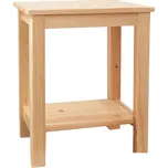 Noční stolek, dřevo / přírodní, FOSIL