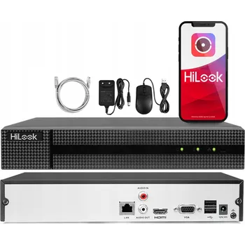 IP kamera IP záznamník 4-kanálový až do 8 Mpx HiLook od Hikvision NVR-4CH-5MP Aplikace