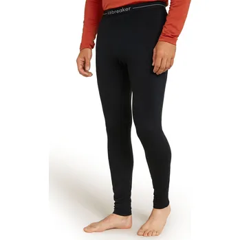 Pánské termo spodky Pánské merino spodky ICEBREAKER Mens Core Heavyweight Leggings, Black velikost: M
