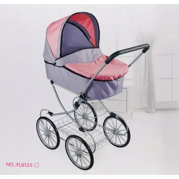 Kočárek pro panenku Hluboký kočárek pro panenky Euro-Trade KOČÁREK