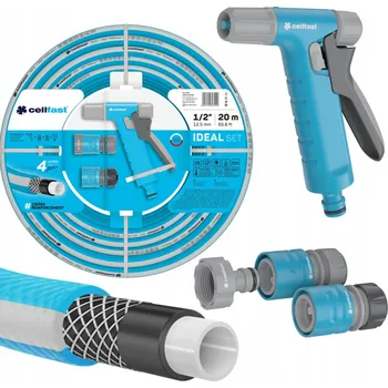 Zahradní hadice Sada pro na zalévání CELLFAST IDEAL Hadice 20m 1/2''