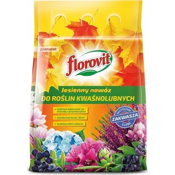 Hnojivo Florovit podzimní hnojivo granulát pro kyselomilné rostliny 3 kg Borůvka,