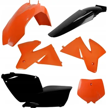 POLISPORT SADA PLASTŮ KTM SX 125/250/400 2000 PŘEDNÍ TABULKA