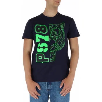 Pánské tričko Plein Sport pánské triko s krátkým rukávem Plein Sport černá | modrá | světle zelená 3494522