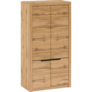 Věšák Věšáková skříň s policí, dub wotan, TORONTA F