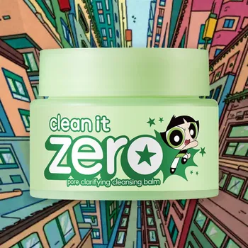 Banila Co - Clean It Zero Cleansing Balm Pore Clarifying The Powerpuff Girls Edition - Sorbetový čisticí balzám pro problematickou pleť Raketové holky Edice - 100 ml
