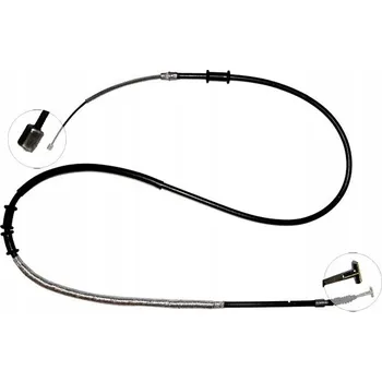 Zavěšení kol Lanko ruční brzdy FIAT MULTIPLA 99-08 PT
