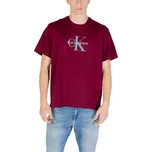 Calvin Klein pánské tričko Calvin Klein tmavě červená 3493816