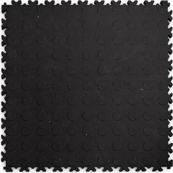 vinylová podlaha Fortelock Industry Eco Penízky Černá