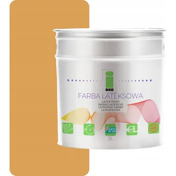barva na zeď Latexová Barva na stropy a stěny I SEE 2 l LATEXOVÁ BARVA H6440 matná
