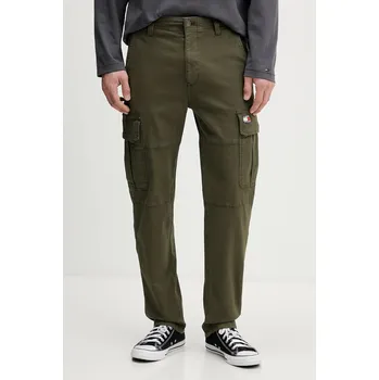 Pánské kalhoty Kalhoty Tommy Jeans DM0DM22651 zelená 78X, vel. 30/32