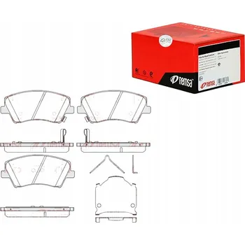 Brzdová destička Remsa 1412.04 Sada brzdových destiček, kotoučové brzdy