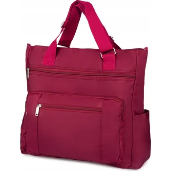 Beltimore kabelka – kabelka přes rameno z mikrovlákna, červená