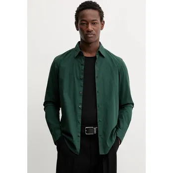 Pánské oblečení Košile HUGO Ermo 50500216 zelená 77X, vel. S